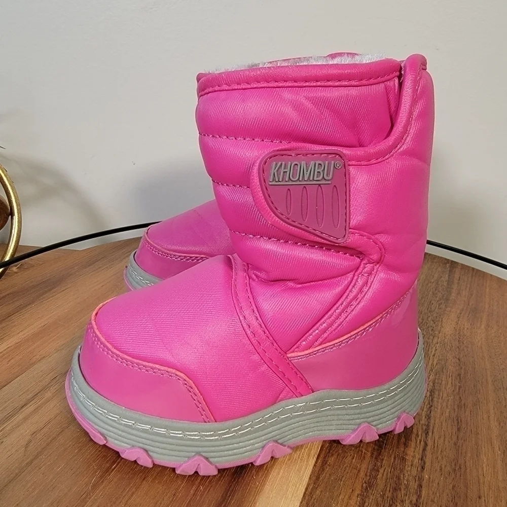 Khombu Wanderer Pink Winter Snow Boots Girl's (Toddler) Size 6